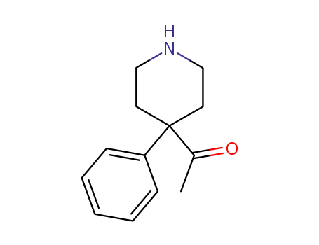 Molecular Structure of 34798-80-6 (methyl (4-phenyl-4-piperidyl) ketone)