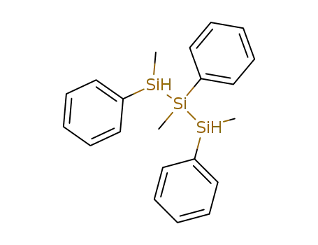 Molecular Structure of 42083-74-9 (1,2,3-Trimethyl-1,2,3-triphenyl-trisilan)