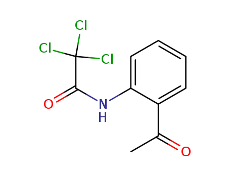 Acetamide, N-(2-acetylphenyl)-2,2,2-trichloro-