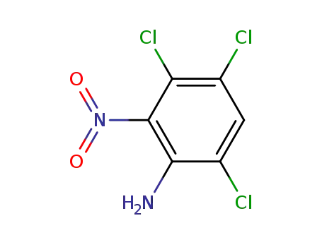 Molecular Structure of 40157-48-0 (3,4,6-trichloro-2-nitrobenzenamine)