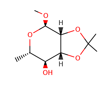 a-L-Mannopyranoside, methyl6-deoxy-2,3-O-(1-methylethylidene)-
