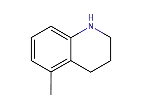 Molecular Structure of 58960-02-4 (5-methyl-1,2,3,4-tetrahydroquinoline)