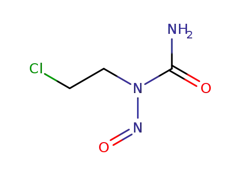 Molecular Structure of 2365-30-2 (1-(2-chloroethyl)-1-nitrosourea)