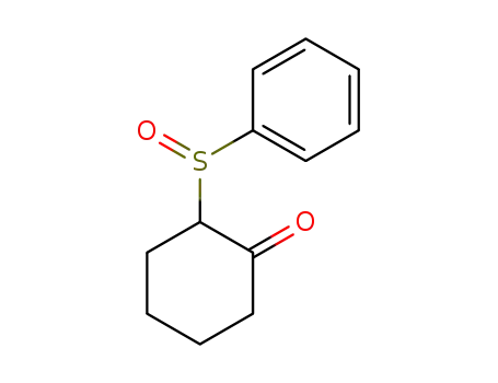 Cyclohexanone, 2-(phenylsulfinyl)-