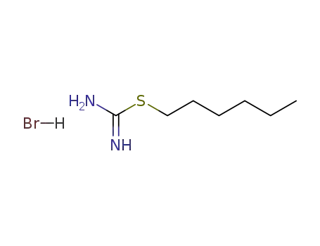 Carbamimidothioic acid, hexyl ester, monohydrobromide