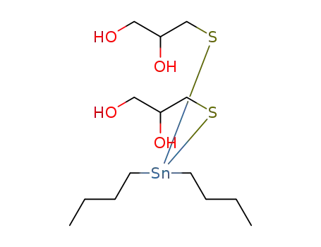 Molecular Structure of 68298-38-4 (DI-N-BUTYLBIS(1-THIOGLYCEROL)TIN)