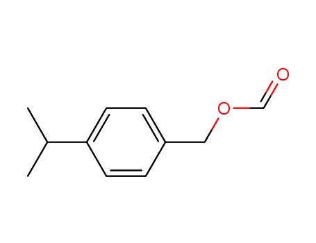Molecular Structure of 67634-21-3 (p-isopropylbenzyl formate)