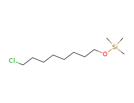Molecular Structure of 72621-48-8 (chloro-8 trimethylsilyl oxy-1 octane)