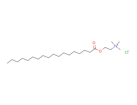 Ethanaminium,N,N,N-trimethyl-2-[(1-oxooctadecyl)oxy]-, chloride (1:1)