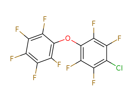 Benzene,1-chloro-2,3,5,6-tetrafluoro-4-(pentafluorophenoxy)- (9CI) cas  14055-46-0
