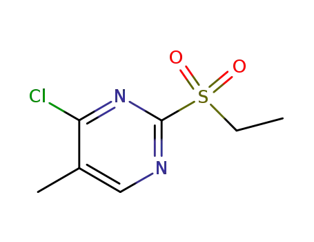 2-ethanesulfonyl-4-chloro-5-methyl-pyrimidine