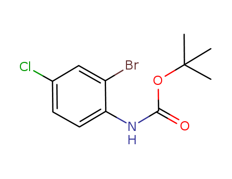 (2-bromo-4-chloro-phenyl)-carbamic acid tert-butyl ester