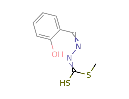 Molecular Structure of 26151-73-5 (methyl 2-[(Z)-(6-oxocyclohexa-2,4-dien-1-ylidene)methyl]hydrazinecarbodithioate)