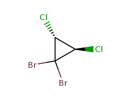 Molecular Structure of 70063-97-7 (Cyclopropane, 1,1-dibromo-2,3-dichloro-, trans-)