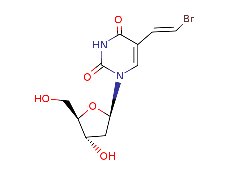 Uridine,5-[(1E)-2-bromoethenyl]-2'-deoxy-