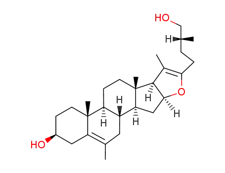 (25<i>R</i>)-6-methyl-furosta-5,20(22)-diene-3β,26-diol