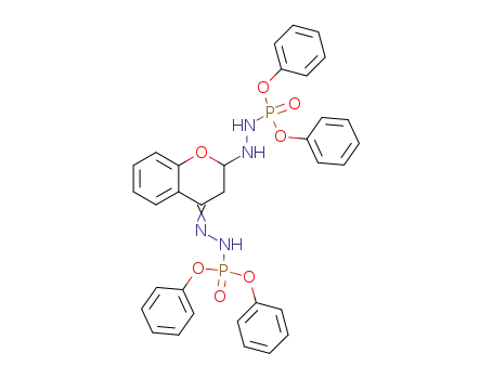 2-diphenylphosphorohydrazino-4-diphenylphosphorohydrazono-2,3-dihydro-4H-1-benzo-pyran