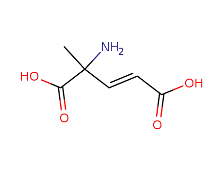 Molecular Structure of 71897-84-2 ((2E)-4-amino-4-methylpent-2-enedioic acid)