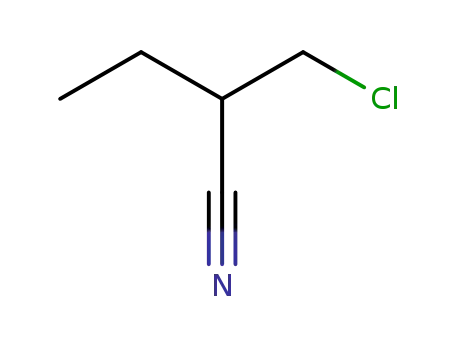 Molecular Structure of 876498-31-6 (2-chloromethyl-butyronitrile)