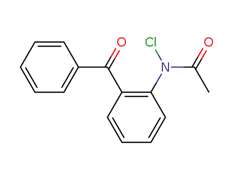 Acetamide, N-(2-benzoylphenyl)-N-chloro-