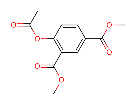 Molecular Structure of 71932-29-1 (4-ACETOXYISOPHTHALIC ACID DIMETHYL ESTER)