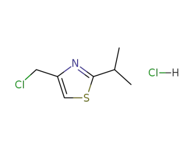 4-(클로로메틸)-2-이소프로필]-4-티아졸릴, 염산염
