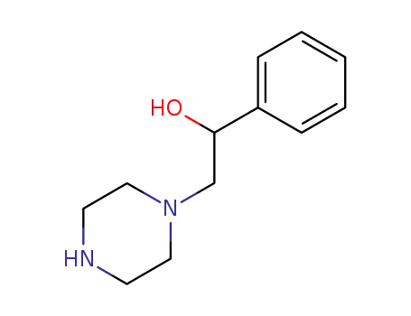 Molecular Structure of 1760-19-6 (1-Piperazineethanol, a-phenyl-)