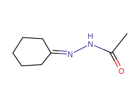 Molecular Structure of 28766-50-9 (Acetic acid, cyclohexylidenehydrazide)