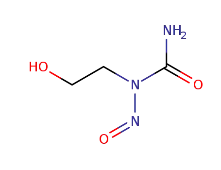 Molecular Structure of 13743-07-2 (1-(2-Hydroxyethyl)-1-nitrosourea)