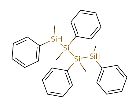 Molecular Structure of 84098-82-8 (C<sub>28</sub>H<sub>34</sub>Si<sub>4</sub>)