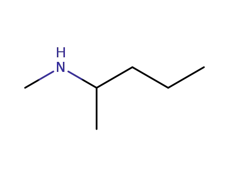 Molecular Structure of 22431-10-3 (2-N-METHYLAMINOPENTANE)