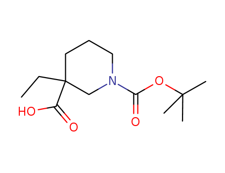 1-(tert-Butoxycarbonyl)-3-ethyl-3-piperidinecarboxylic acid