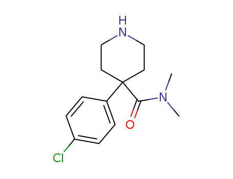 4-(4-CHLOROPHENYL)-N,N-DIMETHYLPIPERIDINE-4-CARBOXAMIDE