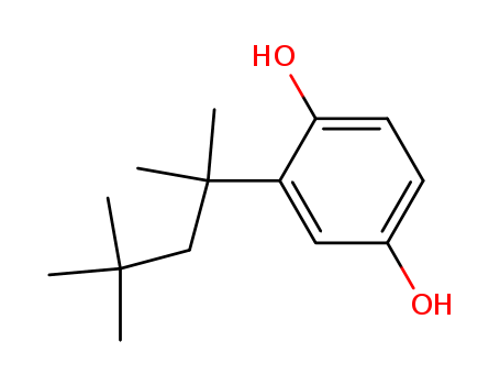 1,4-Benzenediol,2-(1,1,3,3-tetramethylbutyl)-