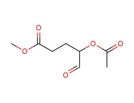 Pentanoic acid, 4-(acetyloxy)-5-oxo-, methyl ester
