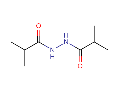 Propanoic acid,2-methyl-, 2-(2-methyl-1-oxopropyl)hydrazide cas  1530-53-6