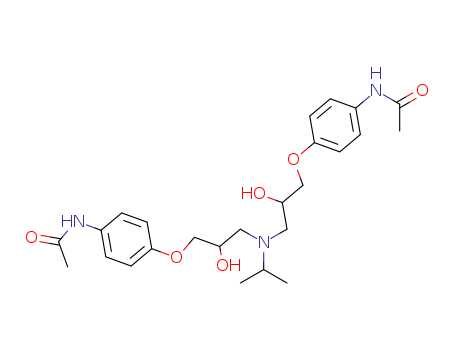 N,N-(((1-Methylethyl)imino)bis((2-hydroxy-3,1-propanediyl)oxy-4,1-phenylene))bisacetamide