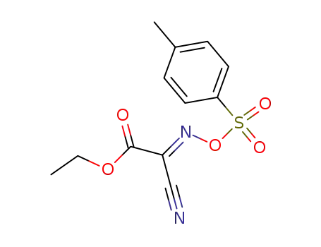 ethyl (2E)-cyano({[(4-methylphenyl)sulfonyl]oxy}imino)acetate