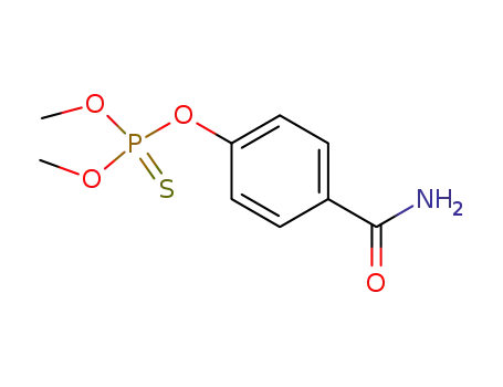 O-(4-carbamoylphenyl) O,O-dimethyl thiophosphate