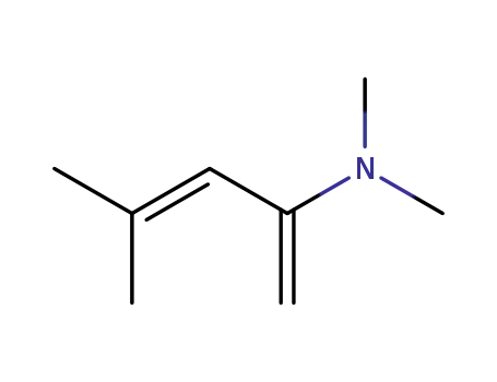 Molecular Structure of 22752-64-3 (2-Dimethylamino-4-methyl-pentadien-(1,3))