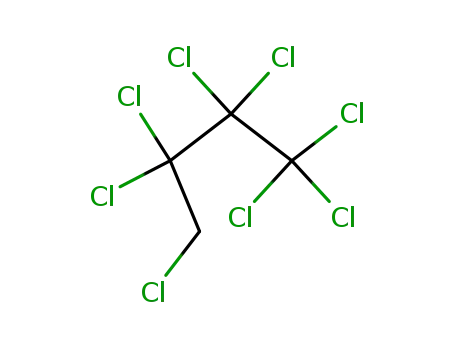 Molecular Structure of 88982-96-1 (1,1,1,2,2,3,3,4-octachloro-butane)