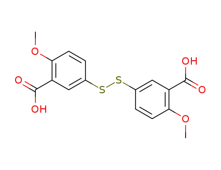 Benzoic acid,3,3'-dithiobis[6-methoxy- (9CI)