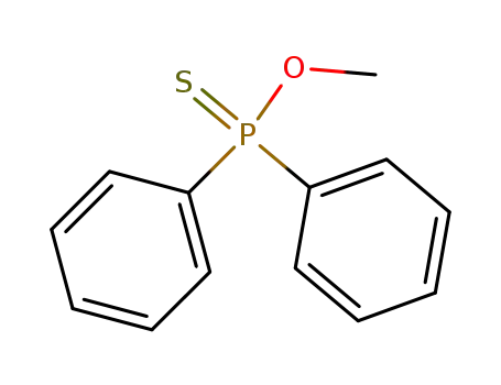 O-methyl diphenylphosphinothioate