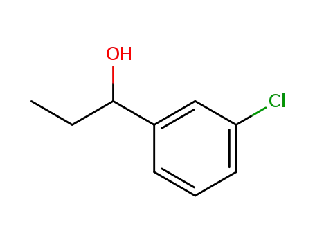 Molecular Structure of 32019-30-0 (1-(3-chlorophenyl)propan-1-ol)