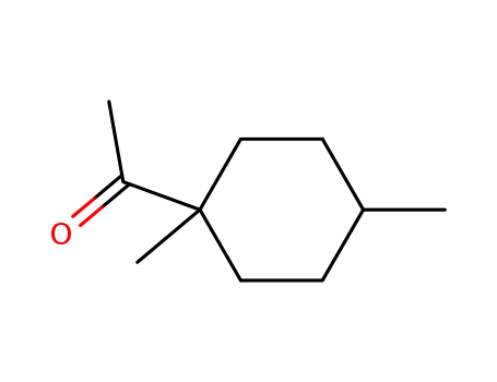 Molecular Structure of 152468-75-2 (Ethanone, 1-(1,4-dimethylcyclohexyl)- (9CI))