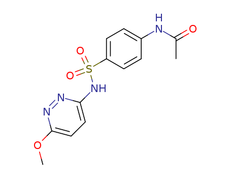Acetamide,N-[4-[[(6-methoxy-3-pyridazinyl)amino]sulfonyl]phenyl]-