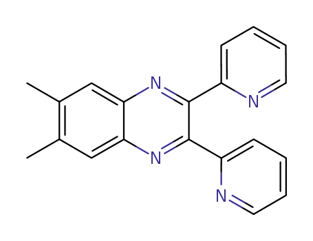 Molecular Structure of 6627-38-9 (6,7-DIMETHYL-2,3-DI(2-PYRIDYL)QUINOXALINE)
