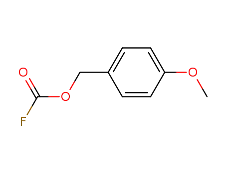 Molecular Structure of 20854-48-2 (4-Methoxy-benzyloxycarbonylfluorid)