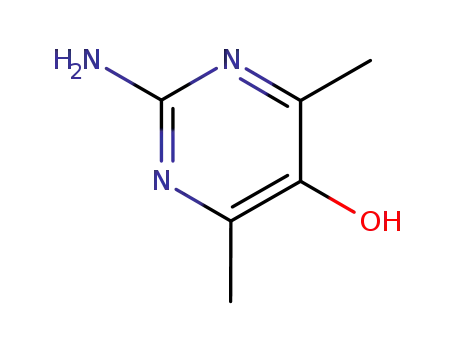 Molecular Structure of 685897-68-1 (5-Pyrimidinol, 2-amino-4,6-dimethyl- (9CI))