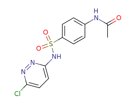 4-acetylamino-<i>N</i>-(6-chloro-pyridazin-3-yl)-benzenesulfonamide
